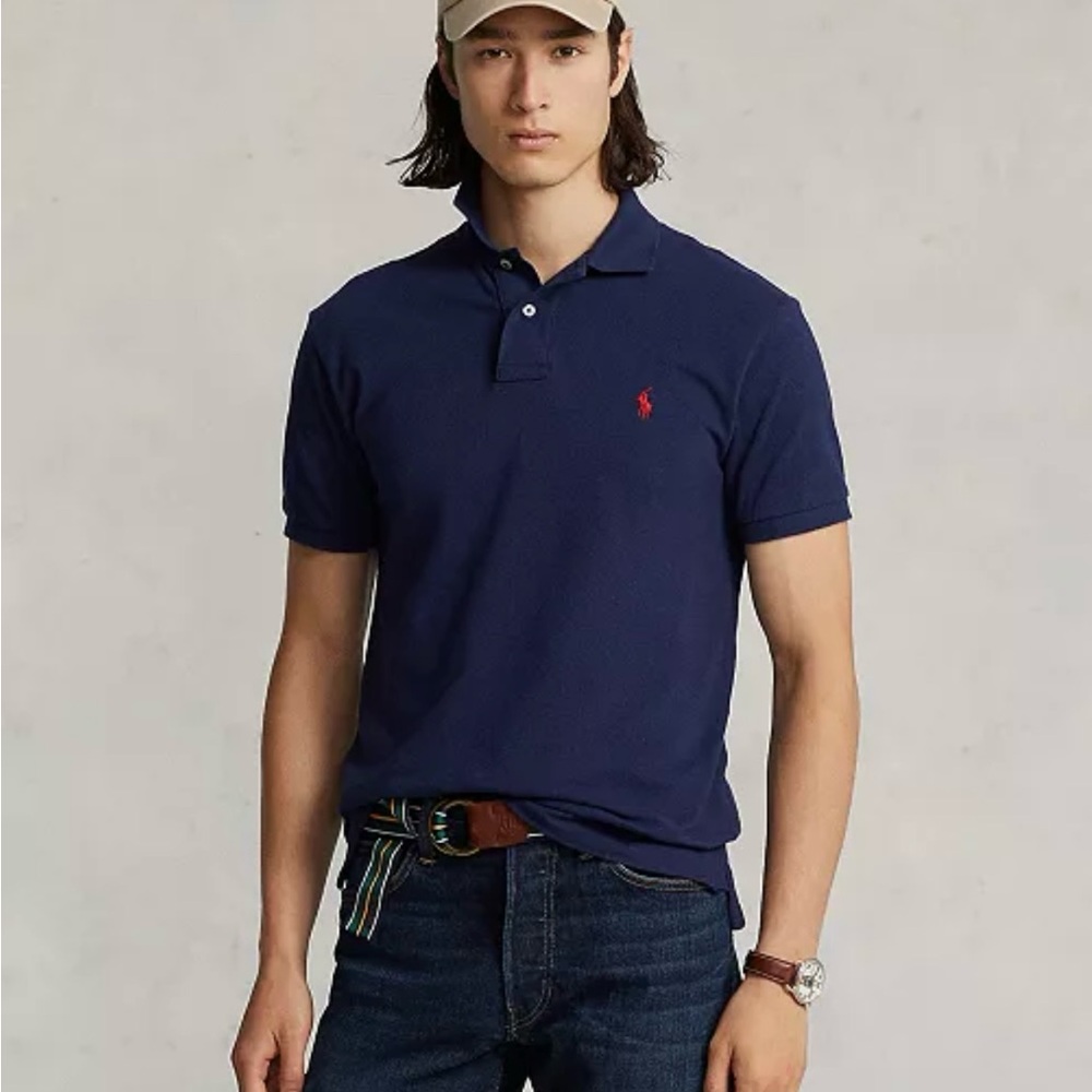 Polo by Ralph Lauren Blue Classic Polo Shirt Timeless Design